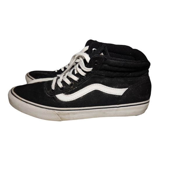 Vans Classic Black & White Hightops - Picture 5 of 8